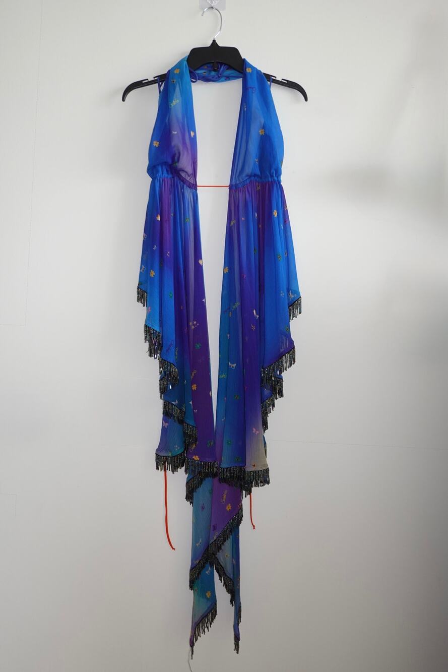Siedres - Beaded Scarf Top